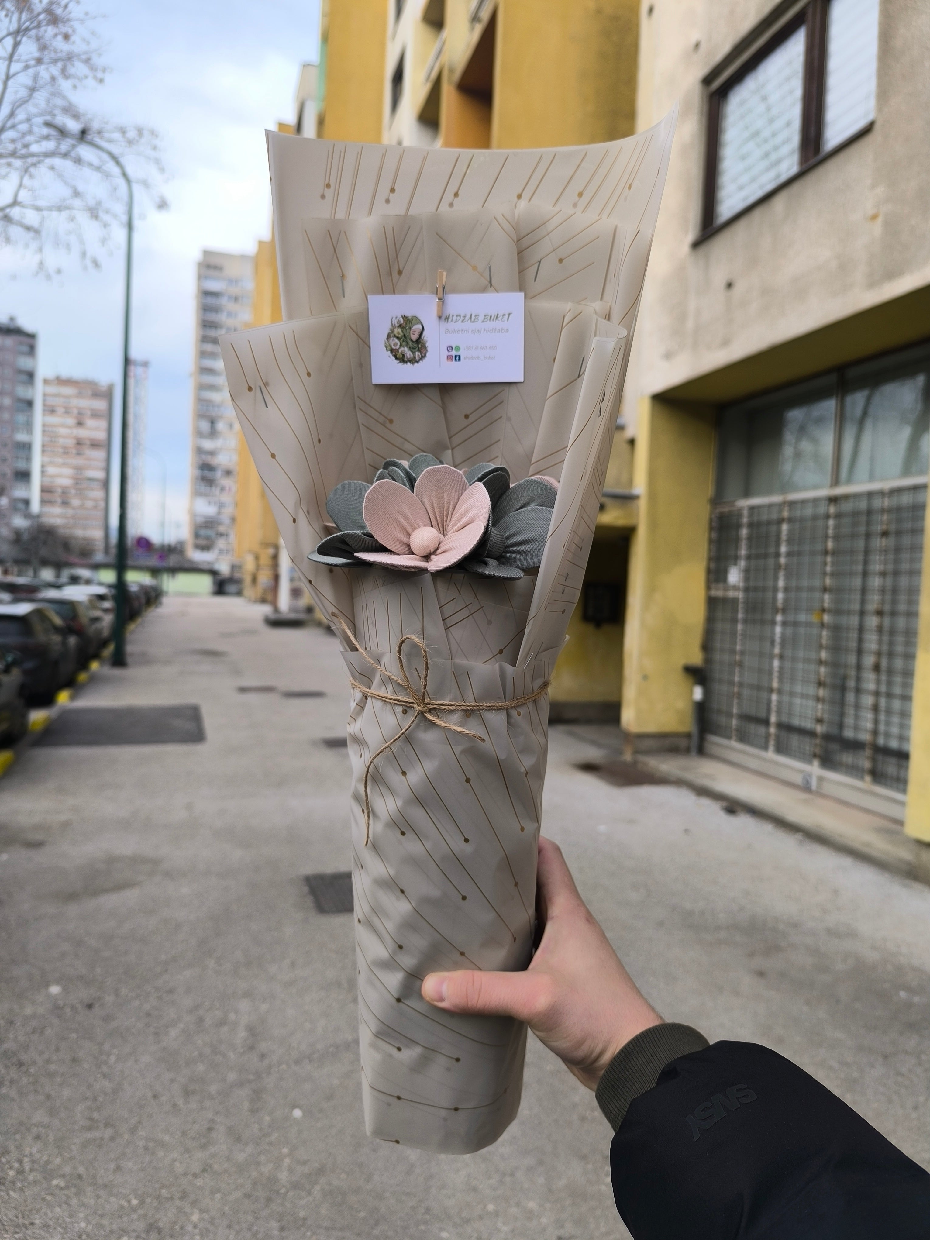 Hidžab buket od 2 mahrame