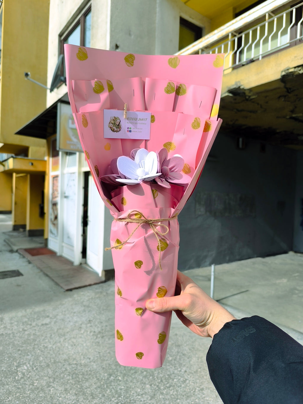 Hidžab buket od 2 mahrame