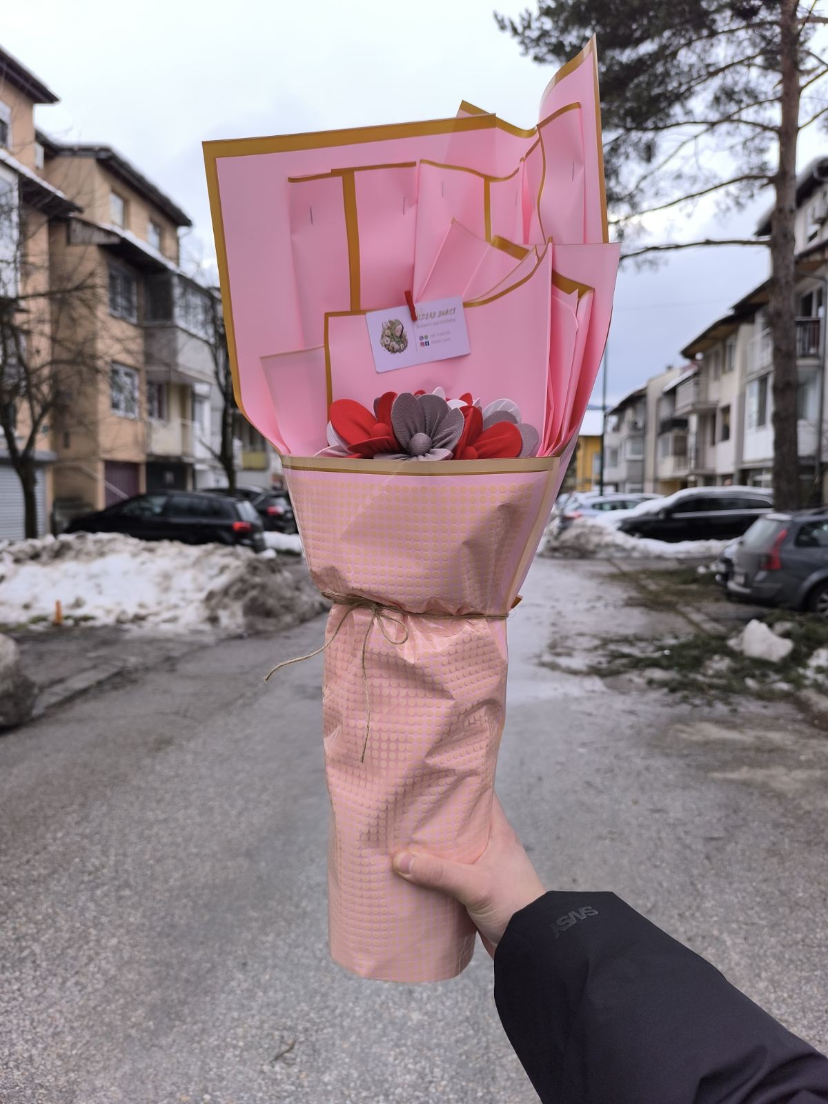 Buket za hidžab od 3 mahrame