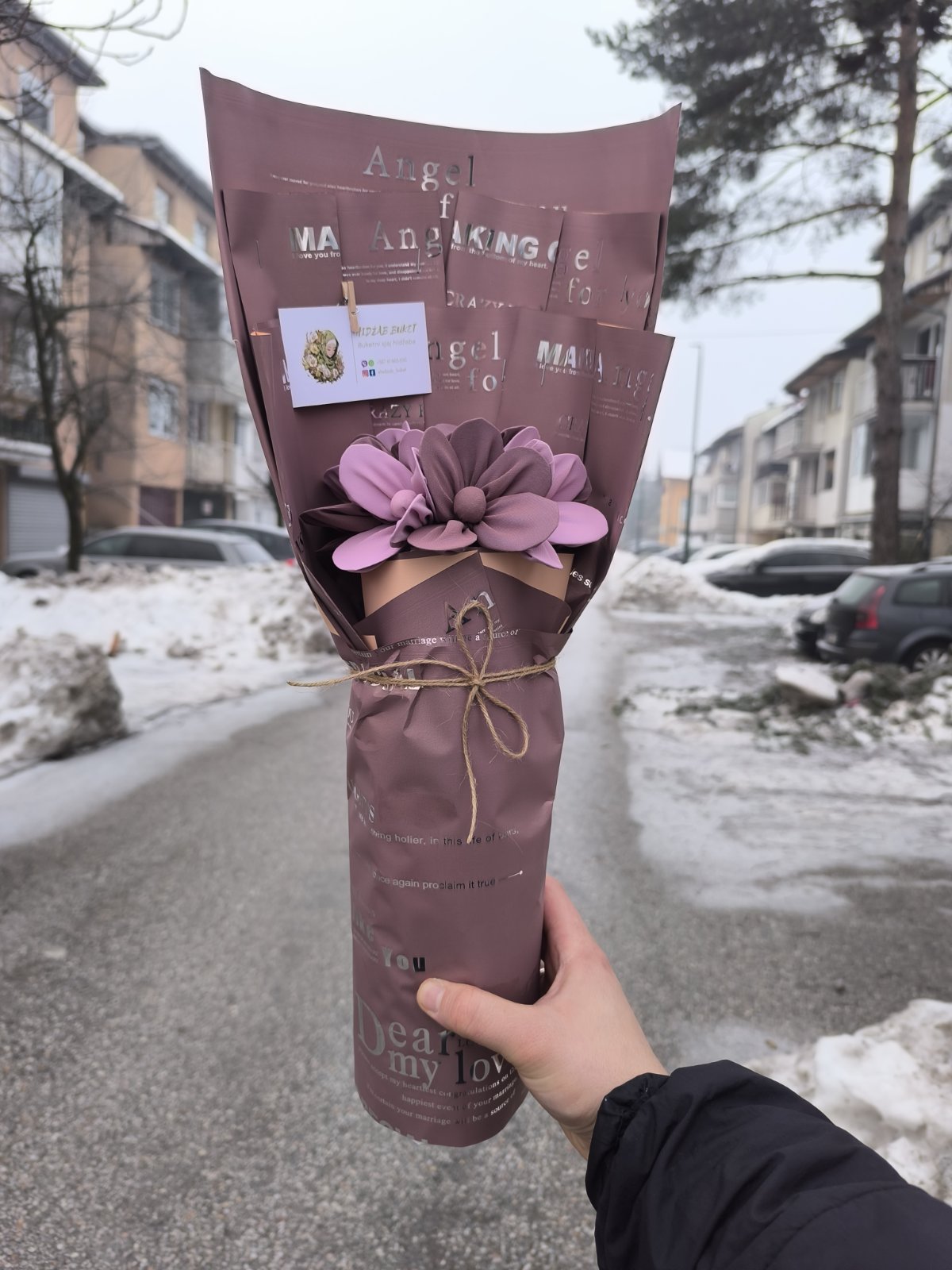 Buket za hidžab od 2 mahrame