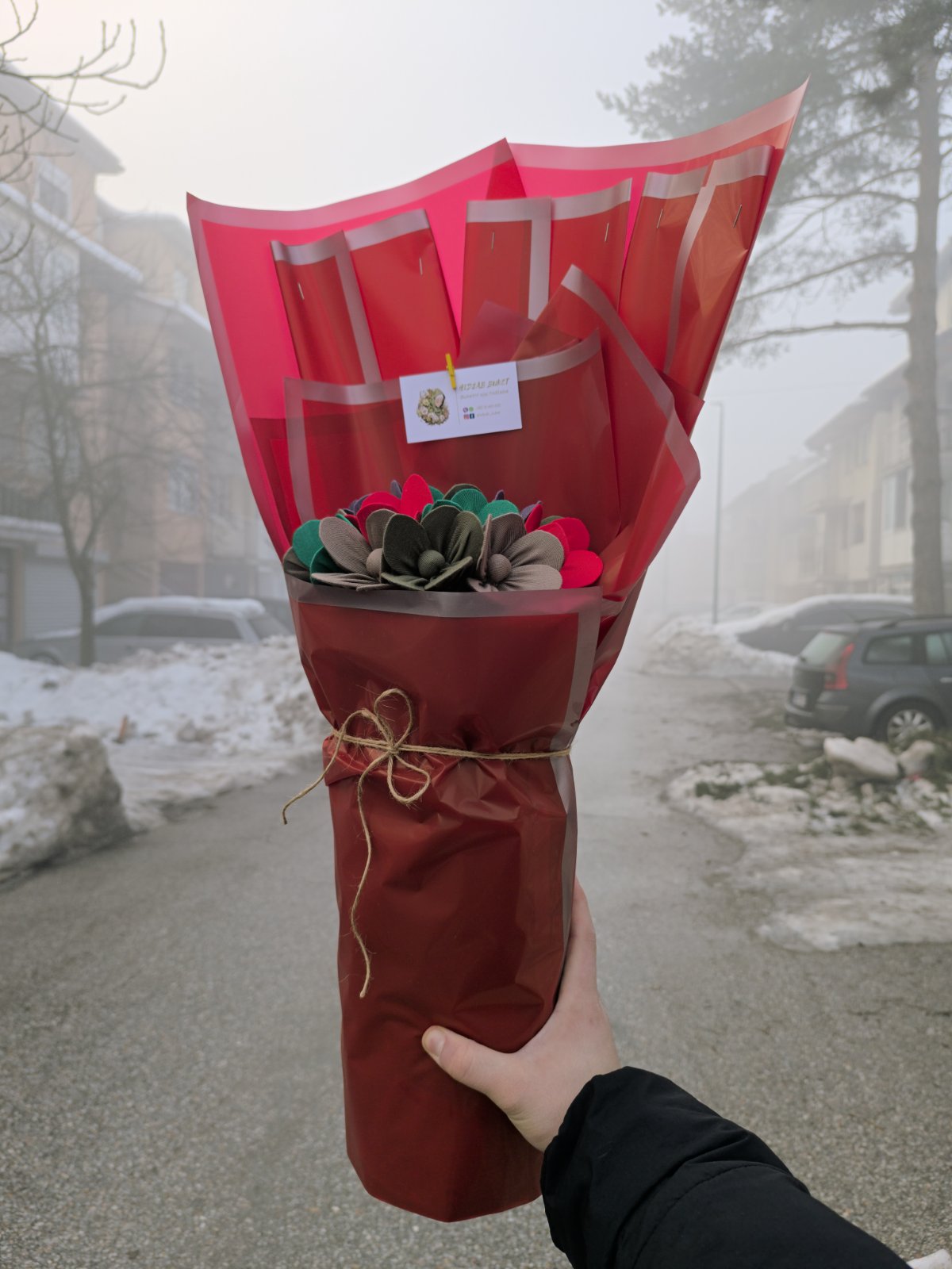 Hidžab buket od 5 mahrama