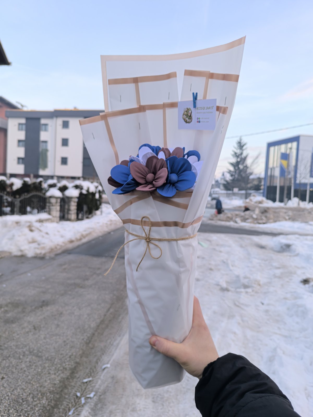 Buket za hidžab od 3 mahrame